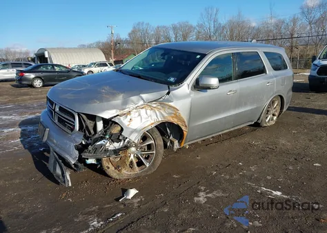 2017 Dodge Durango Gt Awd z USA, uszkodzony, nr VIN 1C4RDJDG4HC775016